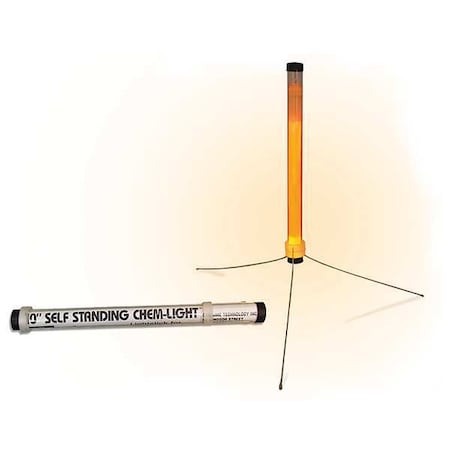 Lightstick, Orange, 2 hr., 10 in. L, PK6 MPN:9-71250PF