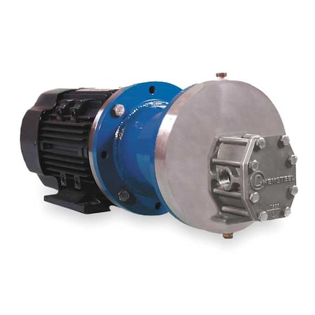 1-1/2 HP Stainless Steel Magnetic Drive Gear Pump 230/460V MPN:SM21416CWM1-T97