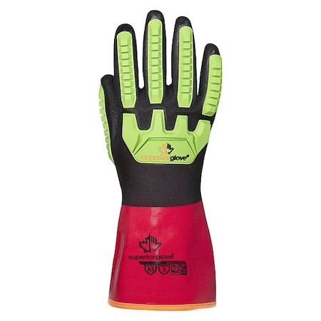 Gloves, A4 Cut, Impact-Resistant, PVC, PR, 10 MPN:S15KGVNVB-10
