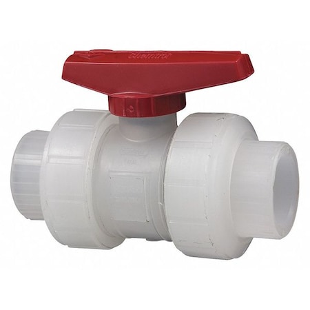 Manual 2-Way Ball Valve, Socket, Polypro MPN:MN913A6