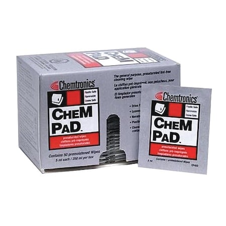 Wet Cleaning Wipes, Packet, White MPN:CP400