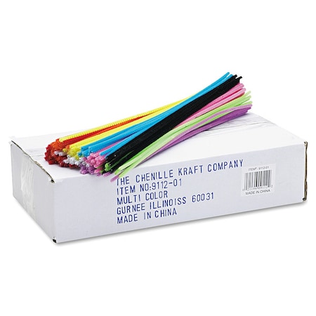 Pipe Cleaners, Polyester, PK1000 MPN:9112-01