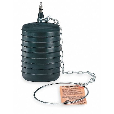Test Ball Plug, Ring&Chain, 3.75
