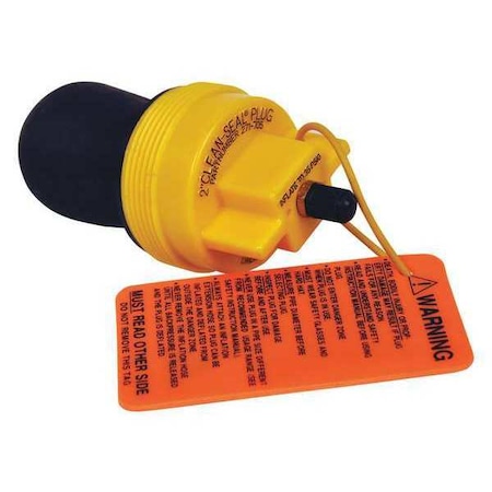 Pipe Plug, Pneumatic, 2 In MPN:271705