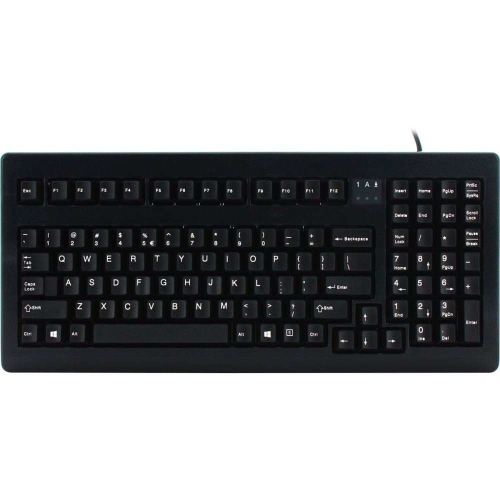 CHERRY MX1800 - Keyboard - PS/2, USB - US - black MPN:G80-1800LPCEU-2