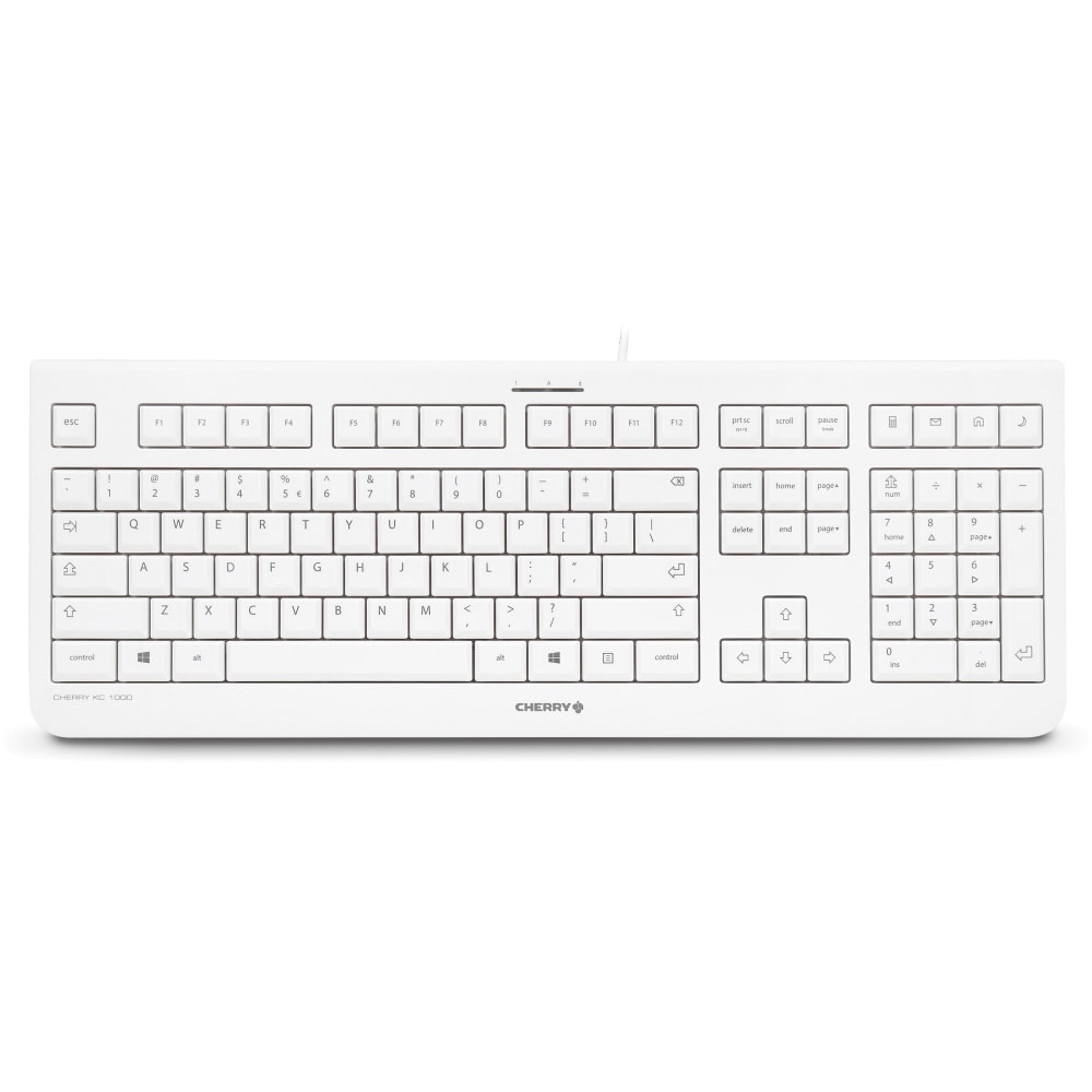 CHERRY Keyboard, Light Gray, KC 1000 MPN:JK-0800EU-0