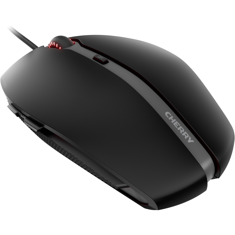 CHERRY GENTIX 4K - Mouse - right and left-handed - optical - 6 buttons - wired - USB - black MPN:JM-0340-2