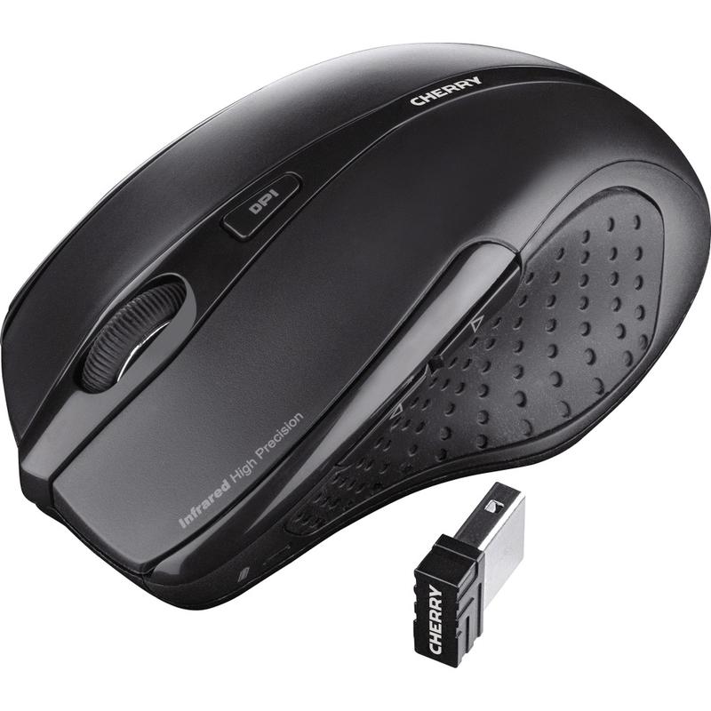CHERRY Wireless Mouse, 5 Button, Black 3000 MPN:JW-T0100