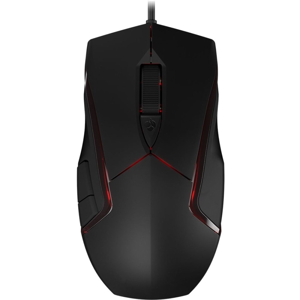 CHERRY MC 3.1 Corded Mouse Gaming - Optical - Cable - Black - USB 2.0 - 12000 dpi - Scroll Wheel - 6 Button(s) - JM30002 MPN:JM-3000-2