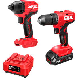 Skil® PWRCORE 20™ Combo Drill & Impact Driver Kit Brushless 20V CB8002B-10