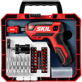 Skil® Rechargeable 4V Screwdriver with 42 Piece Bit Kit 220 RPM SD5618-03