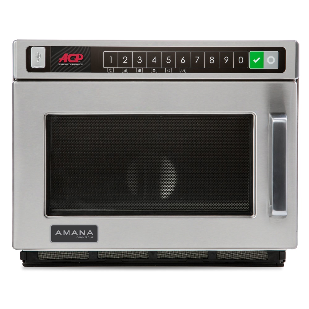 Amana HDC1815 Countertop Microwave, 0.6 Cu. Ft., Silver MPN:HDC1815