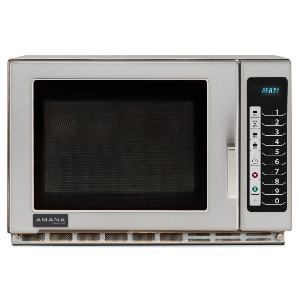 Amana RFS Series Commercial Microwave, 1.2 Cu. Ft., Silver MPN:RFS12TS