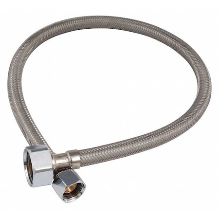 3/8 In. F Co X1/2In F Co Stainless Steel Hse MPN:1003-420JKABNF
