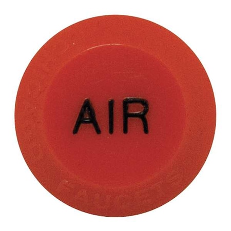 Button, Air, Plastic, For Use with 204-4-Arm Handles MPN:216-278JKNF