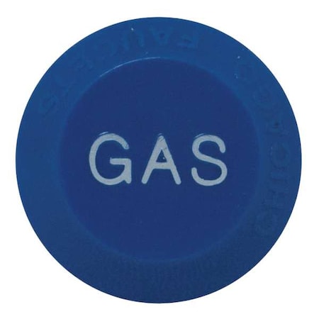 Button, Gas, Plastic, For Use With 204-4-Arm Handles MPN:216-328JKNF
