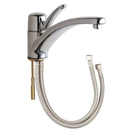 Manual Single Lever Hot And Cold Water, Single Hole Mount, Chrome plated 1 Hole MPN:2300-ABCP