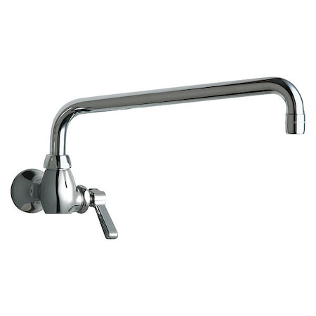 Single Sink Faucet, Single Hole Mount, Chrome plated 1 Hole MPN:332-L12ABCP