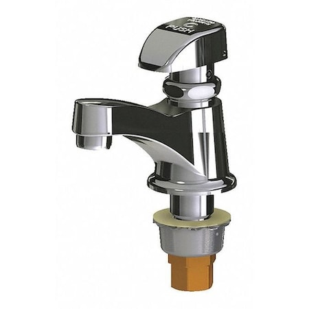 Single Supply Metering Sink Faucet MPN:335-E12COLDABCP