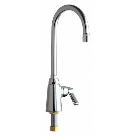 Manual Single Supply Sink Faucet, Single Hole Mount, Chrome plated 1 Hole MPN:350-VPPABCP