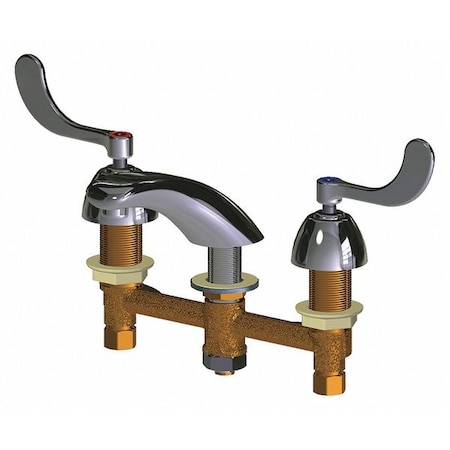Manual Low Arc Bathroom Faucet, 8