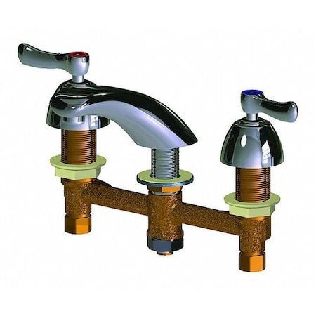 Manual Low Arc Bathroom Faucet, 8