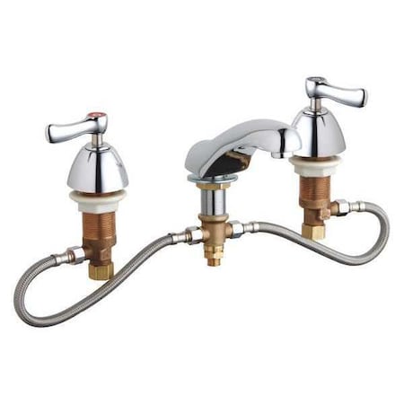 Manual Concealed Hot And Cold Water Sink Faucet, 6