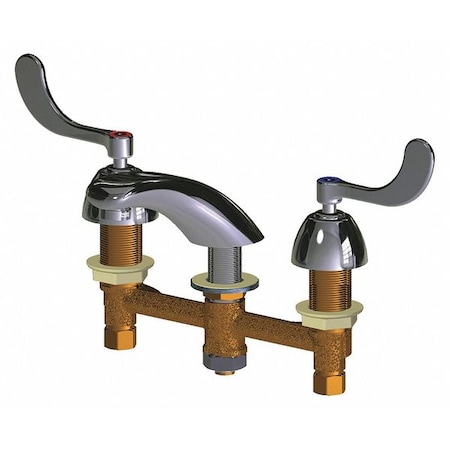 Manual Low Arc Bathroom Faucet, 8