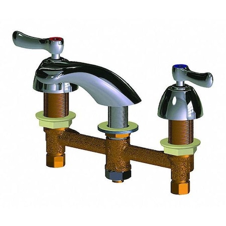 Manual Low Arc Bathroom Faucet, 8