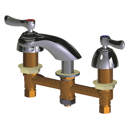 Manual Low Arc Bathroom Faucet, 8