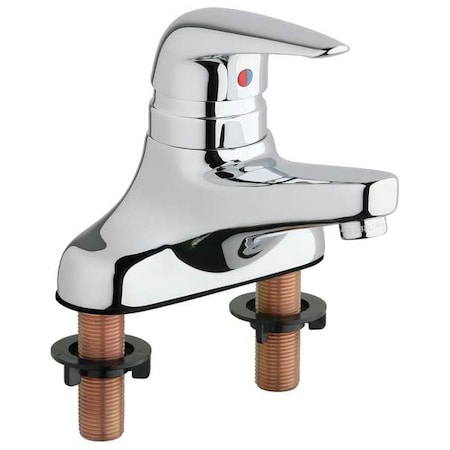 Manual Low Arc Bathroom Faucet, 4