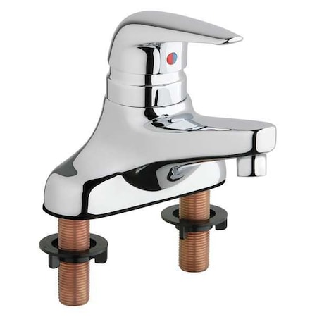 Manual Low Arc Bathroom Faucet, 4