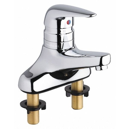 Manual Low Arc Bathroom Faucet, 4