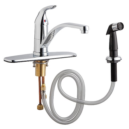 Low Arc Kitchen Faucet, Manual, 8