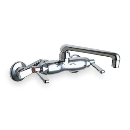 Swing Utility Sink Faucet, Polished Chrome, 2 Holes ADA Compliant MPN:445-ABCP