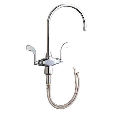 Manual Sink Faucet, Single Hole Mount, Chrome plated 1 Hole MPN:50-GN8AE3-317XKAB