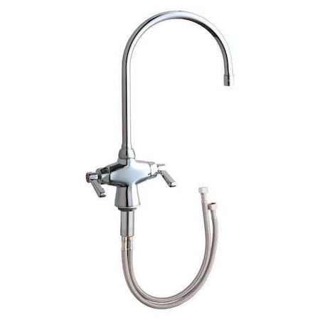 Manual Hot And Cold Water Mixing Sink Faucet, Single Hole Mount, Chrome plated 1 Hole MPN:50-GN8AE3ABCP