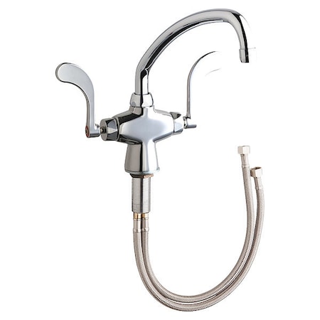Manual Sink Faucet, Single Hole Mount, Chrome plated 1 Hole MPN:50-L9-317XKABCP