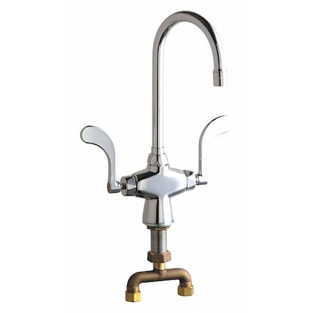 Manual Sink Faucet, Single Hole Mount, Chrome plated 1 Hole MPN:50-T317XKABCP