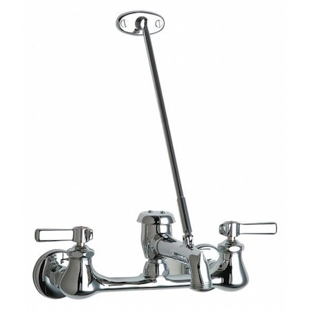 Dual-Handle Hot And Cold Water Sink Faucet, 8