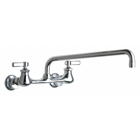 Lever Handle Hot And Cold Water Sink Faucet, 7-1/4