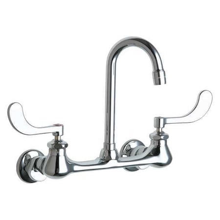 Manual Hot And Cold Water Sink Faucet, 7-1/4