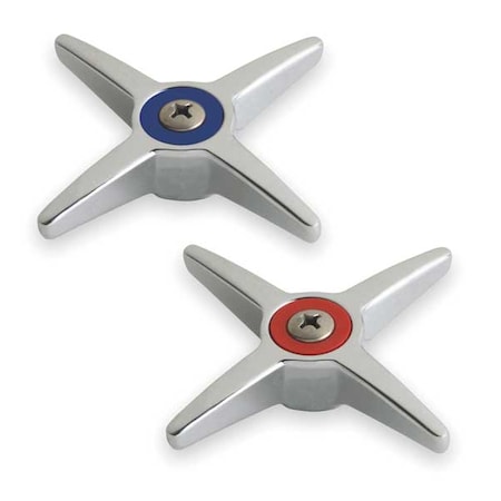 Four Cross Handle, Hot And Cold, PK2 MPN:633-PRJKCP