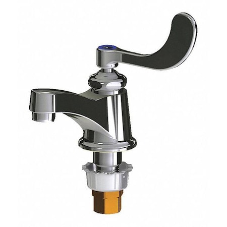 Manual Bathroom Faucet, Single Hole Mount, Chrome plated 1 Hole MPN:700-317COLDABCP