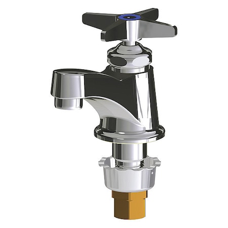 Manual Low Arc Bathroom Faucet, Single Hole Mount, Polished Chrome 1 Hole MPN:700-E70COLDABCP