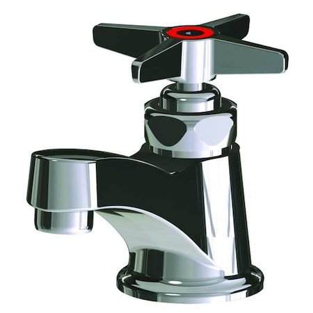 Manual Low Arc Bathroom Faucet, Single Hole Mount, Polished Chrome 1 Hole MPN:701-HOTABCP
