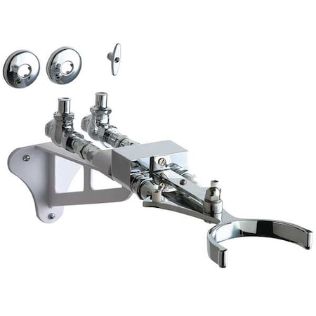 Knee Actuated Pedal Box, Brass, 1/2 FNPT MPN:745-VOABCP