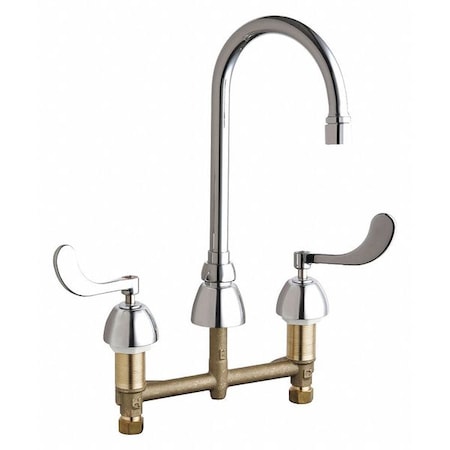 Manual Concealed Hot And Cold Water Sink Faucet, 8