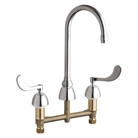 Manual Concealed Hot And Cold Water Sink Faucet, 8