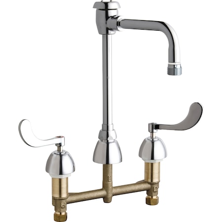 Manual Concealed Hot And Cold Water Sink Faucet, 8